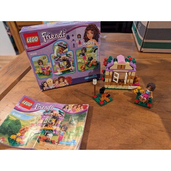 LEGO Friends set 41031 Andrea's Mountain Hut pre-owned includes box instructions - Picture 5 of 7